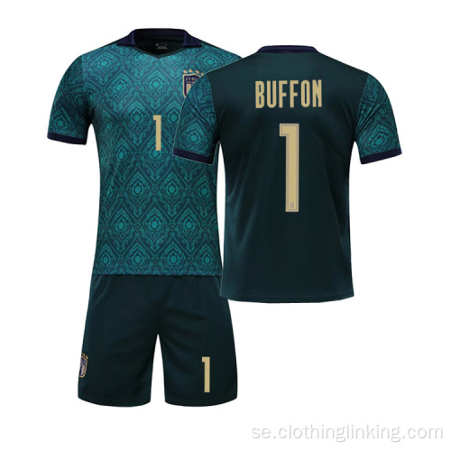 Italien Fotboll Man Fotboll Jersey Set